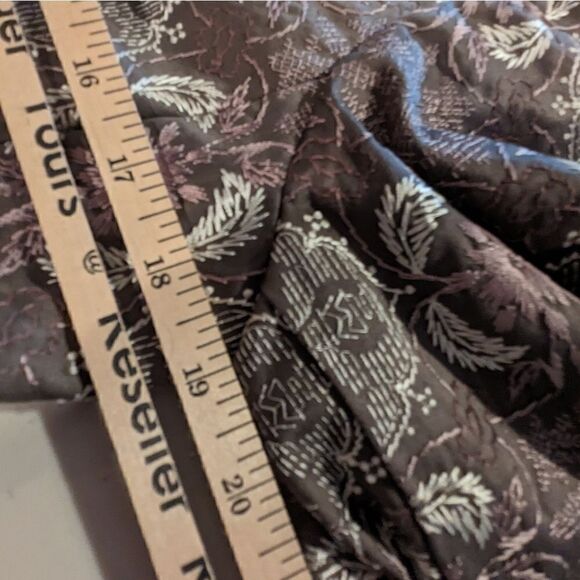 Talbots rich 100% cotton brocade double breasted size 10 petite - Picture 14 of 16